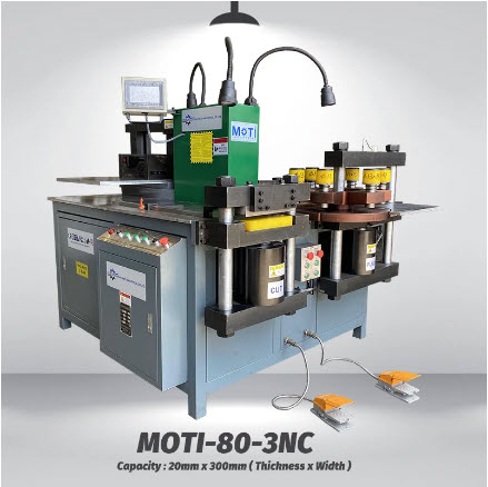Busbar Machine MOTI-80-3NC